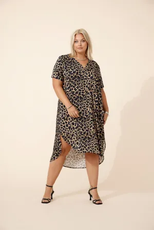 Only Carmakoma Carba Leopard Dress