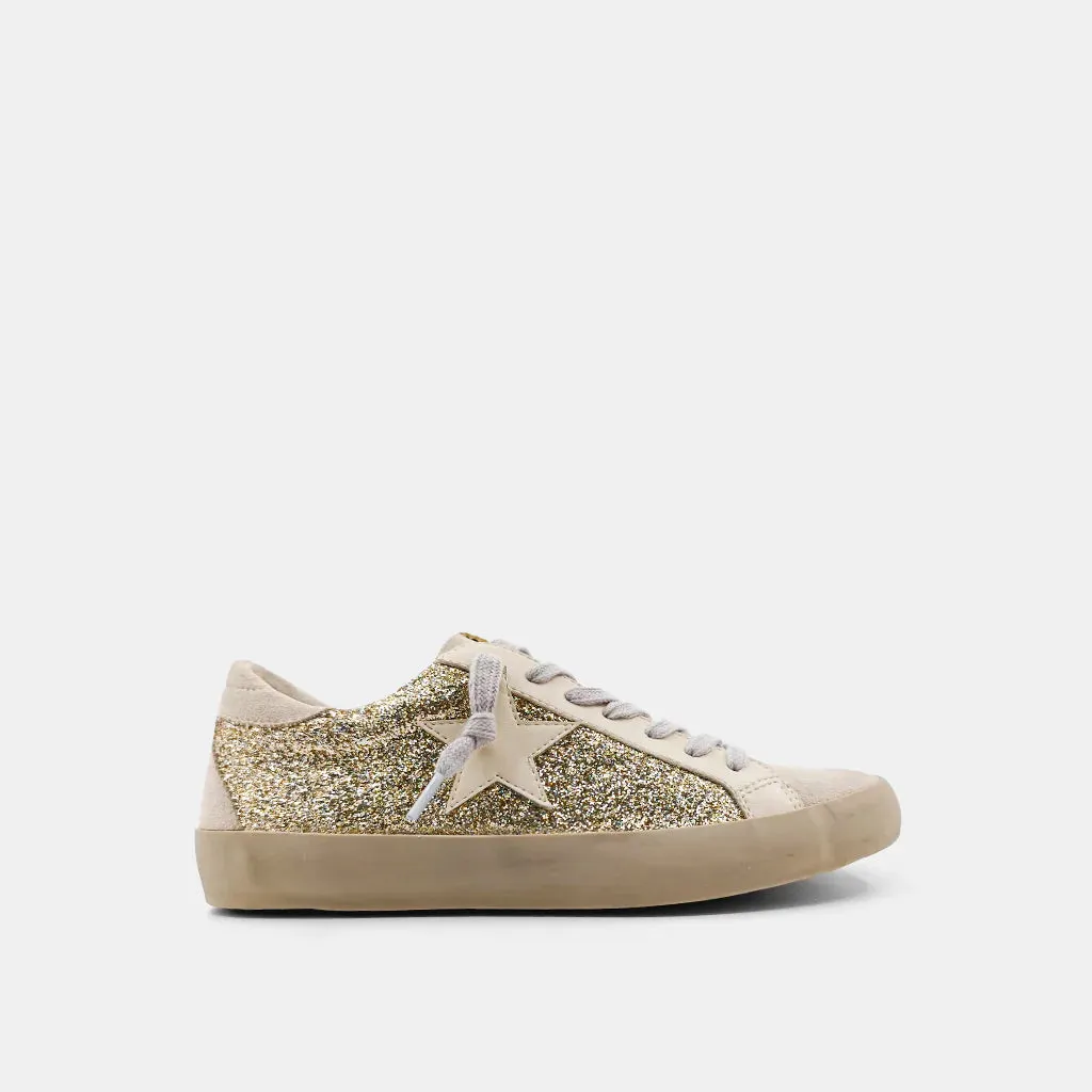 Paula Sneakers Mommy   Me (gold glitter)