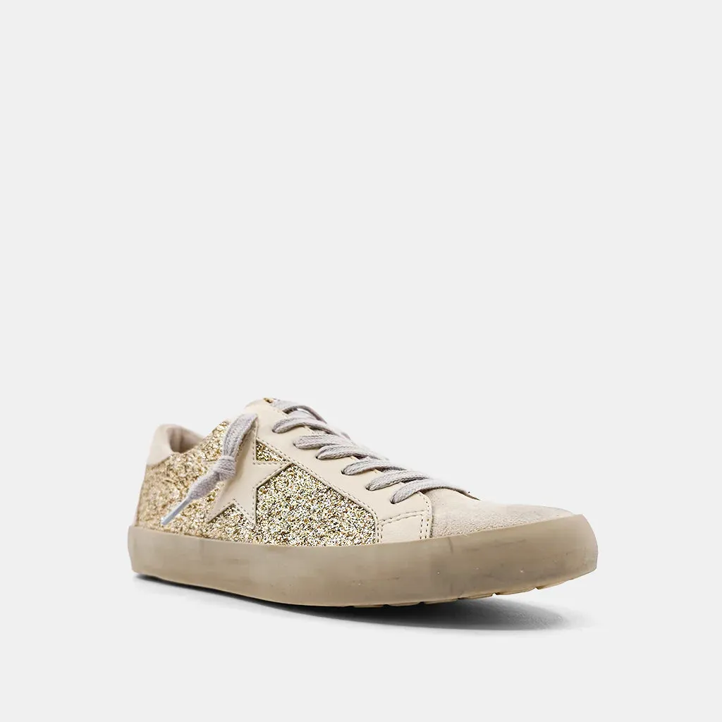 Paula Sneakers Mommy   Me (gold glitter)