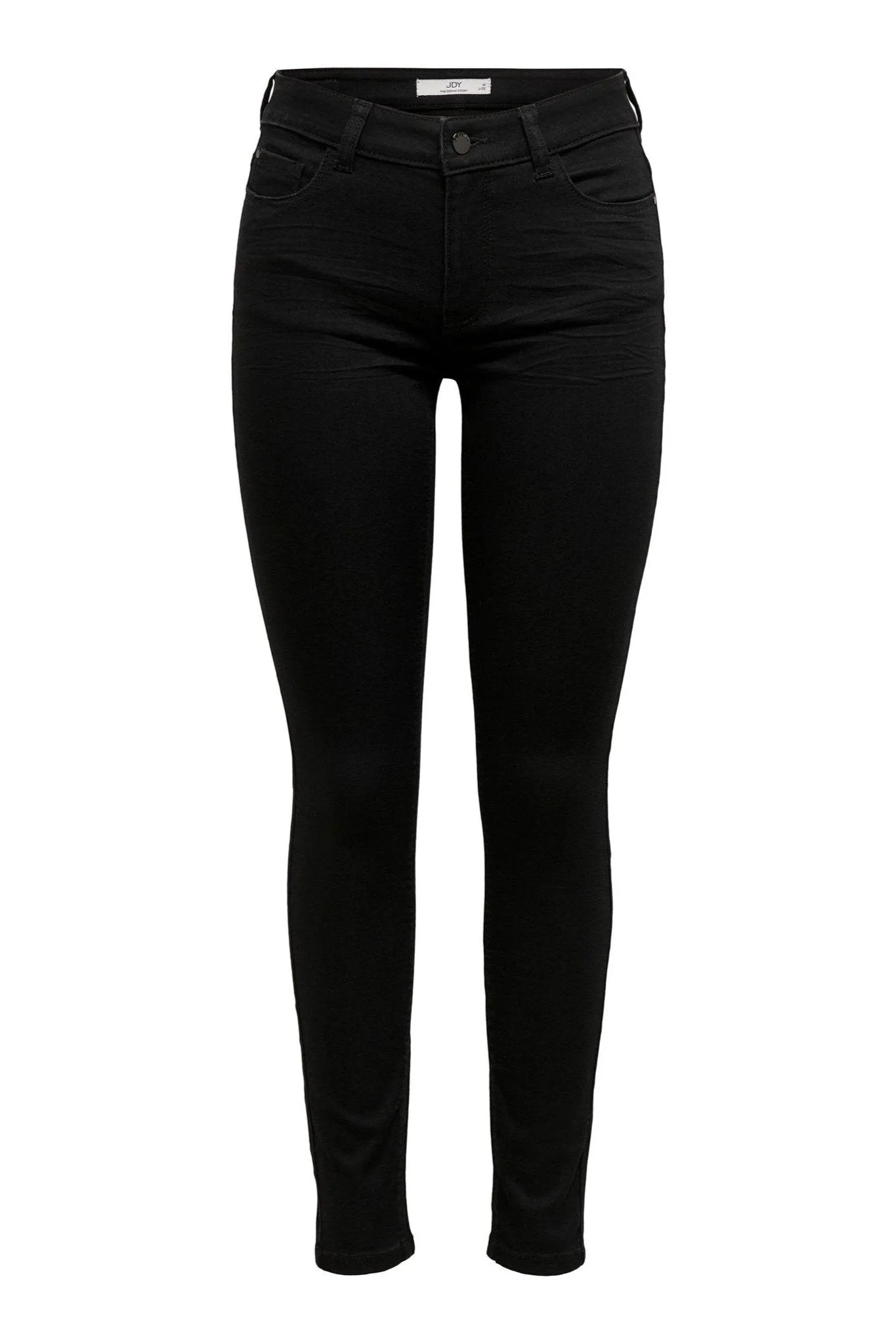 Performance Jeans - Black (mid-waist)