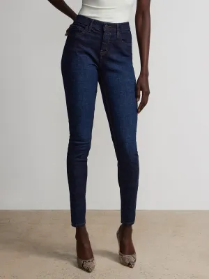 Petite Essential Mid Rise Skinny Ankle Jeans