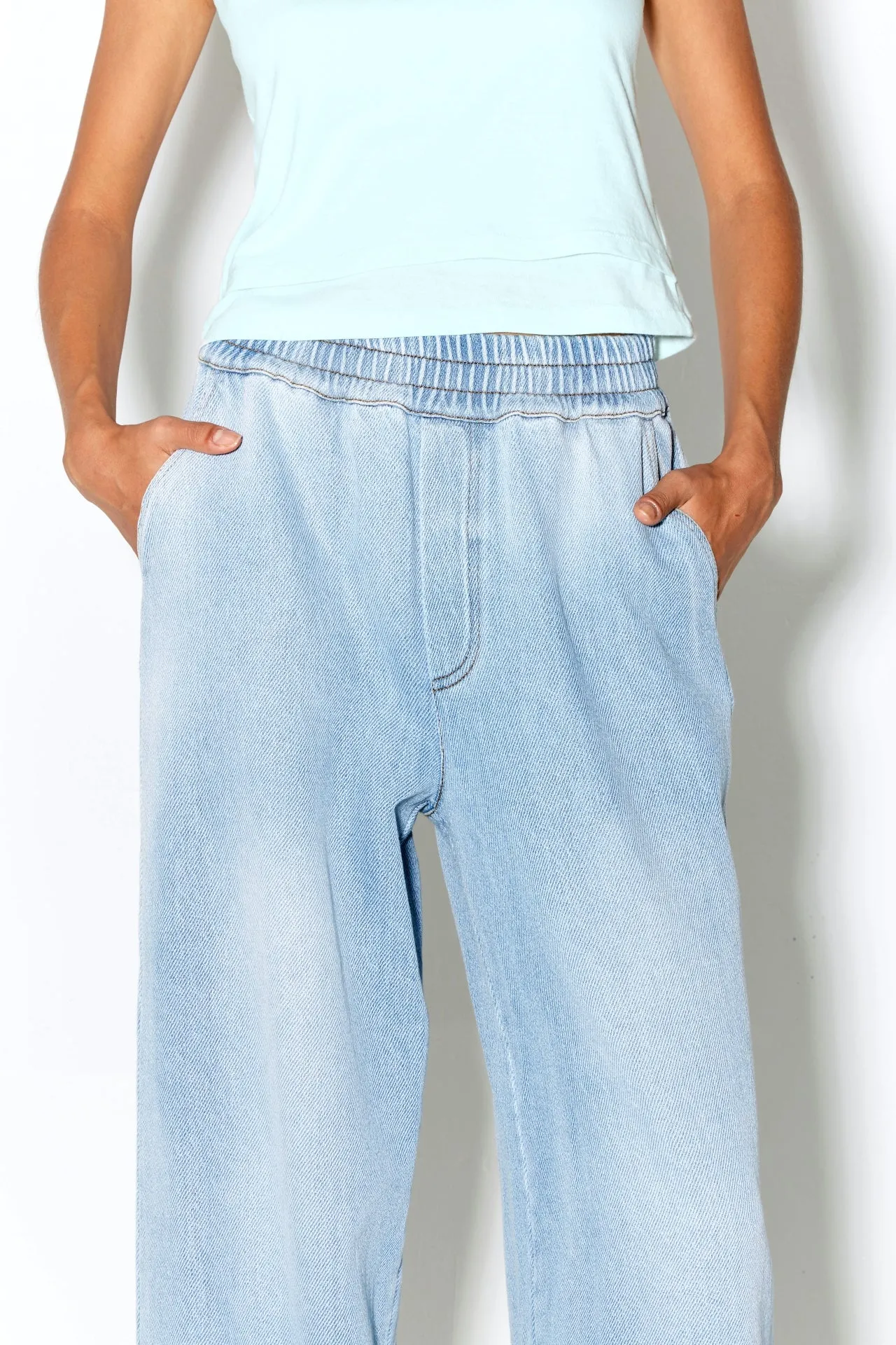 POLLY pants light blue