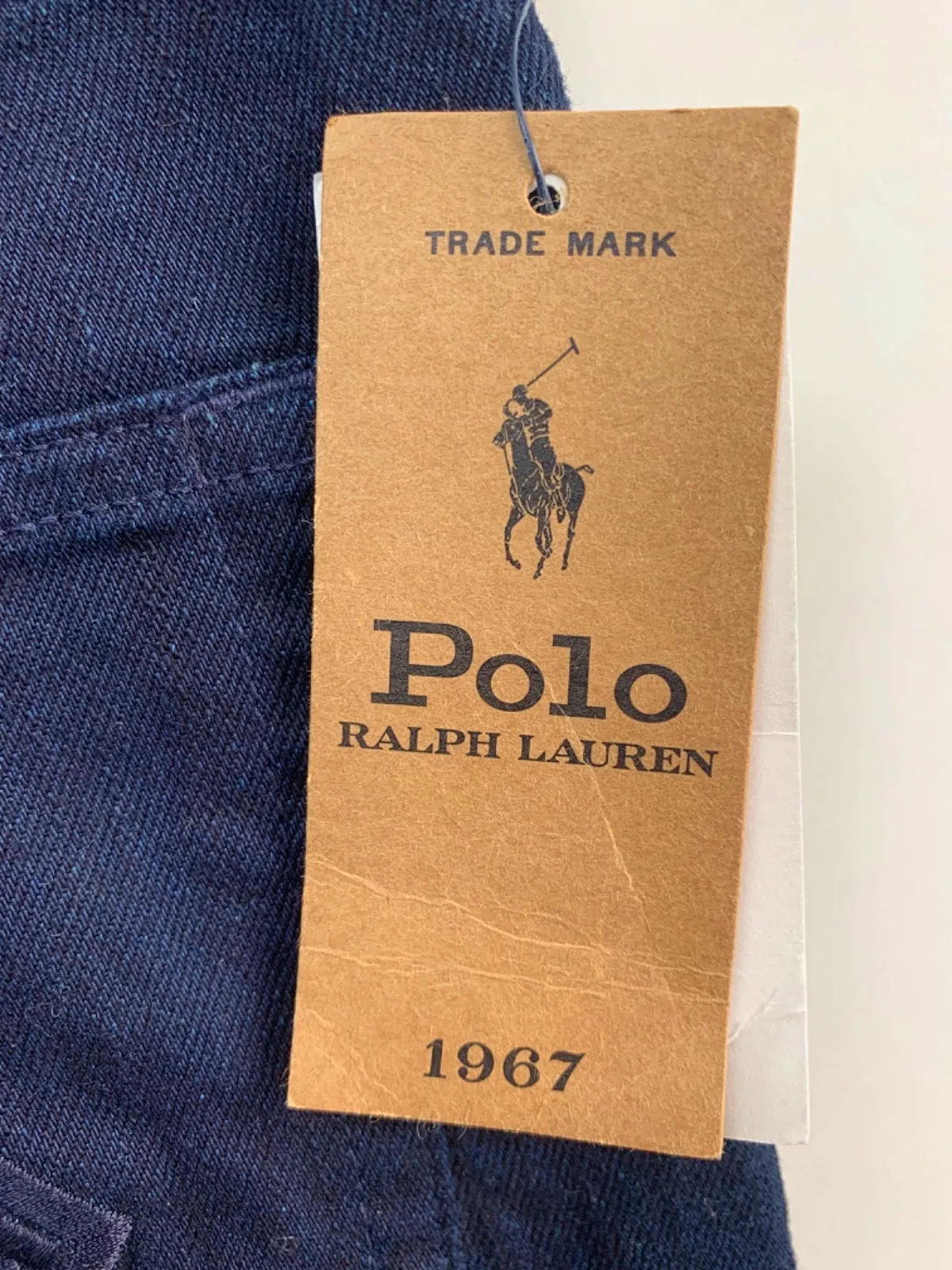 Polo Ralph Lauren Indigo The Tompkins Skinny High Rise Ankle Jeans W27