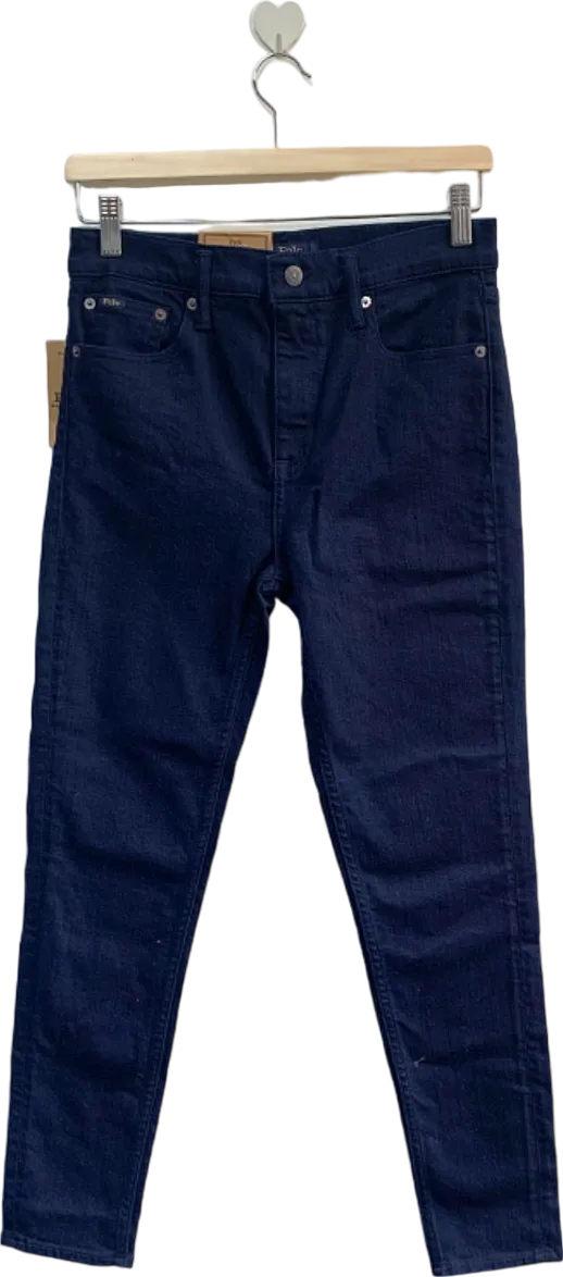 Polo Ralph Lauren Indigo The Tompkins Skinny High Rise Ankle Jeans W27