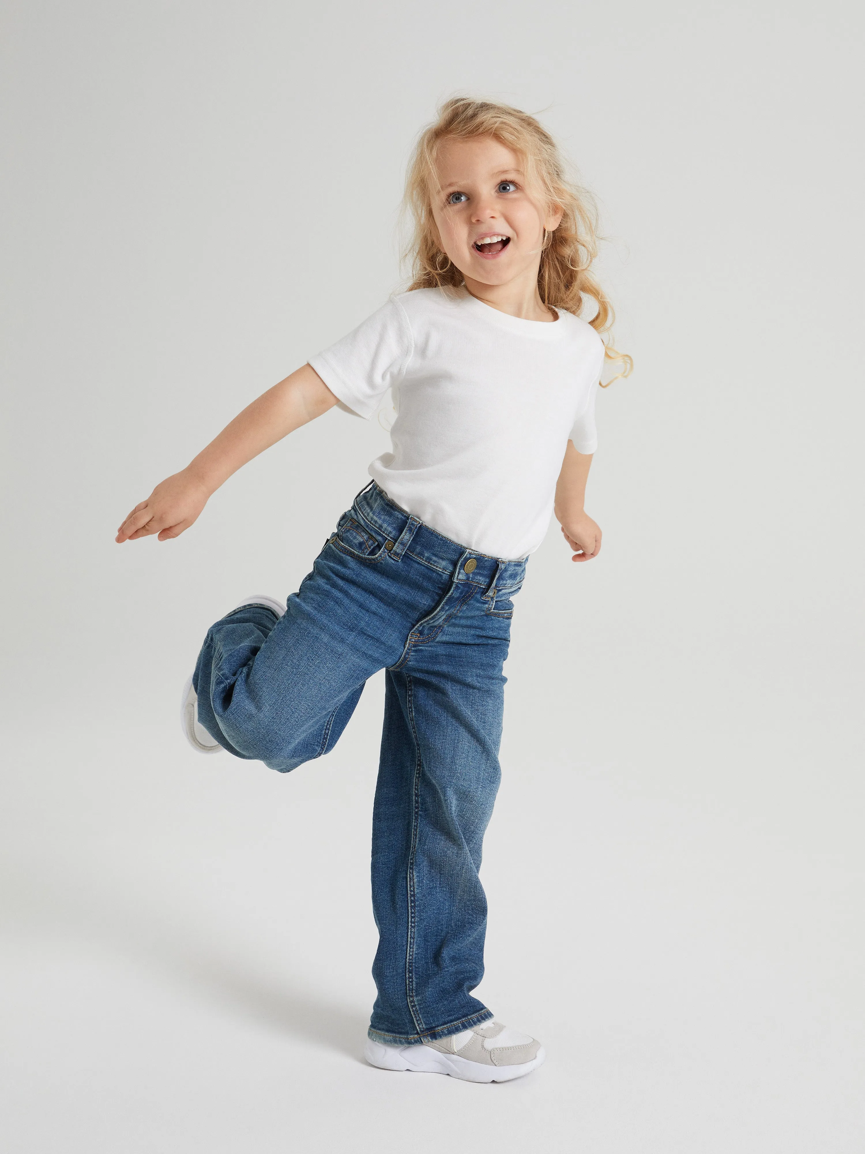 SALLY - Wide Leg Kids Jeans