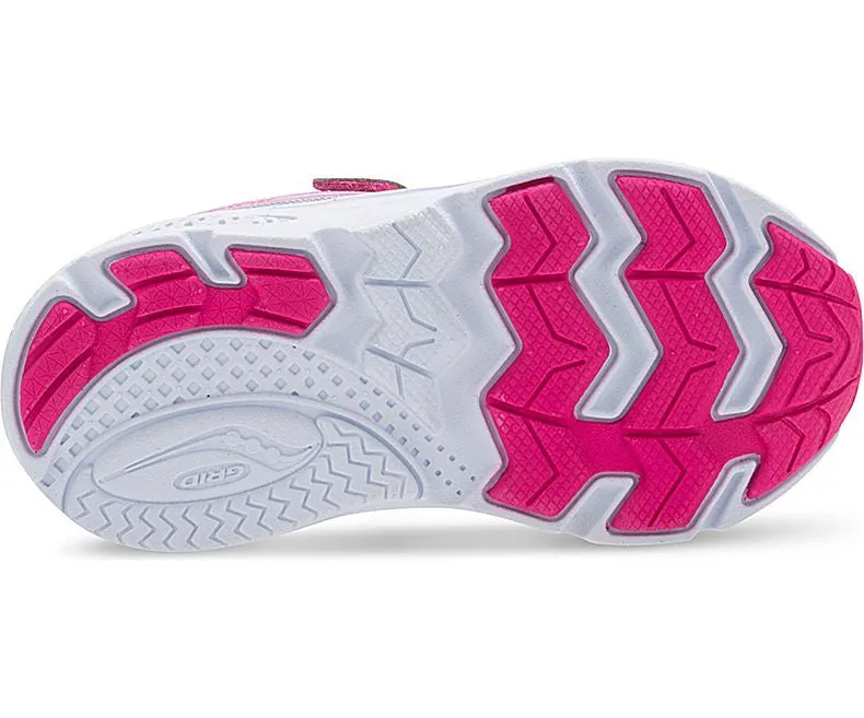 Saucony Pink Baby Ride 9 Toddler/Children's Sneaker