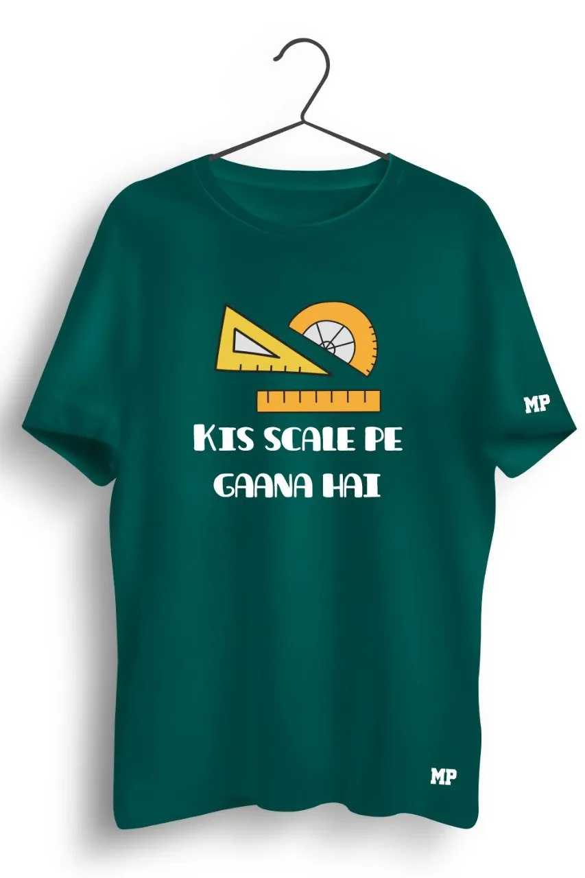 Scale Pe Gaana Graphic Printed Tshirt