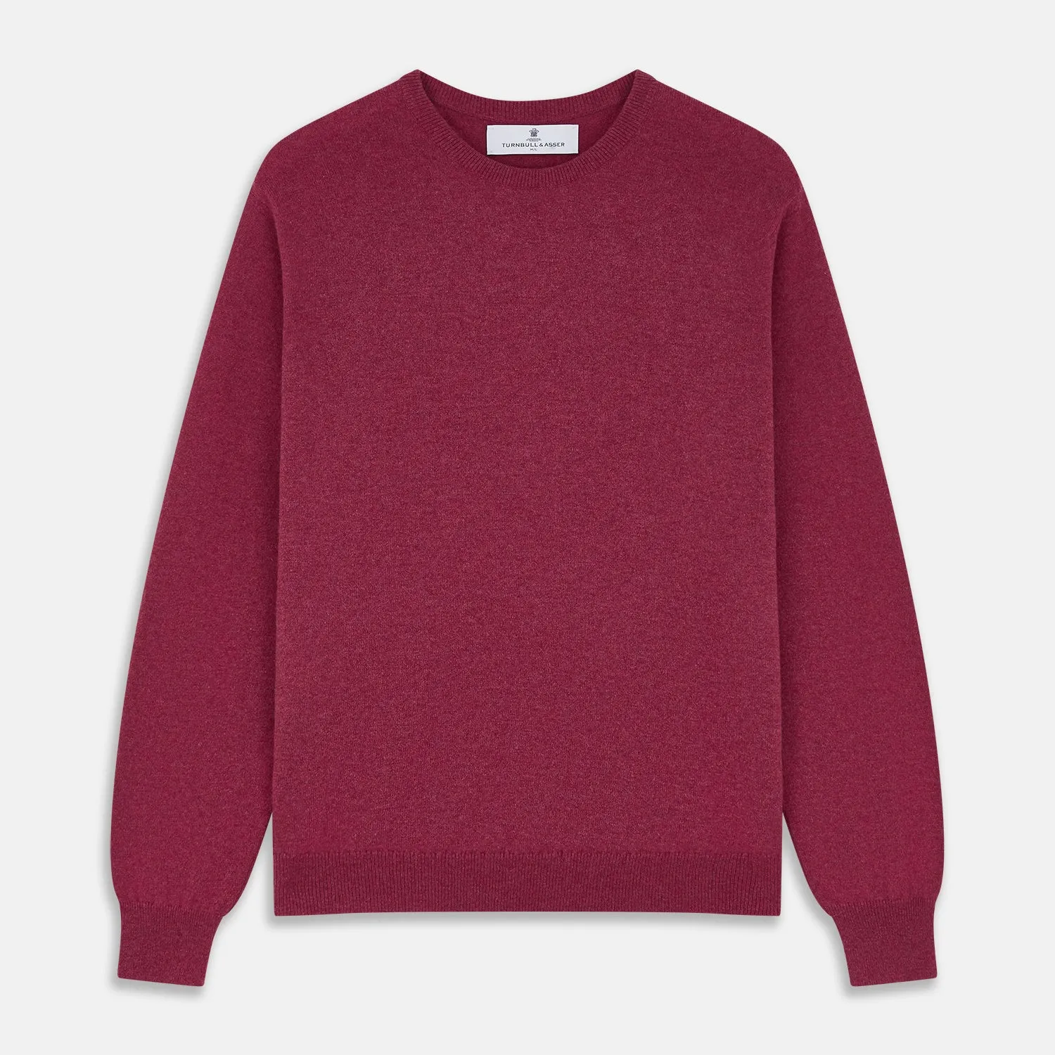 Soft Burgundy Cashmere Glenn Jumper