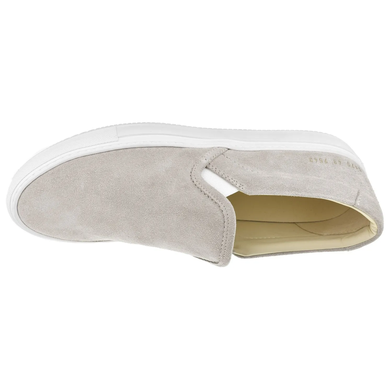 Suede Slip On Sneaker