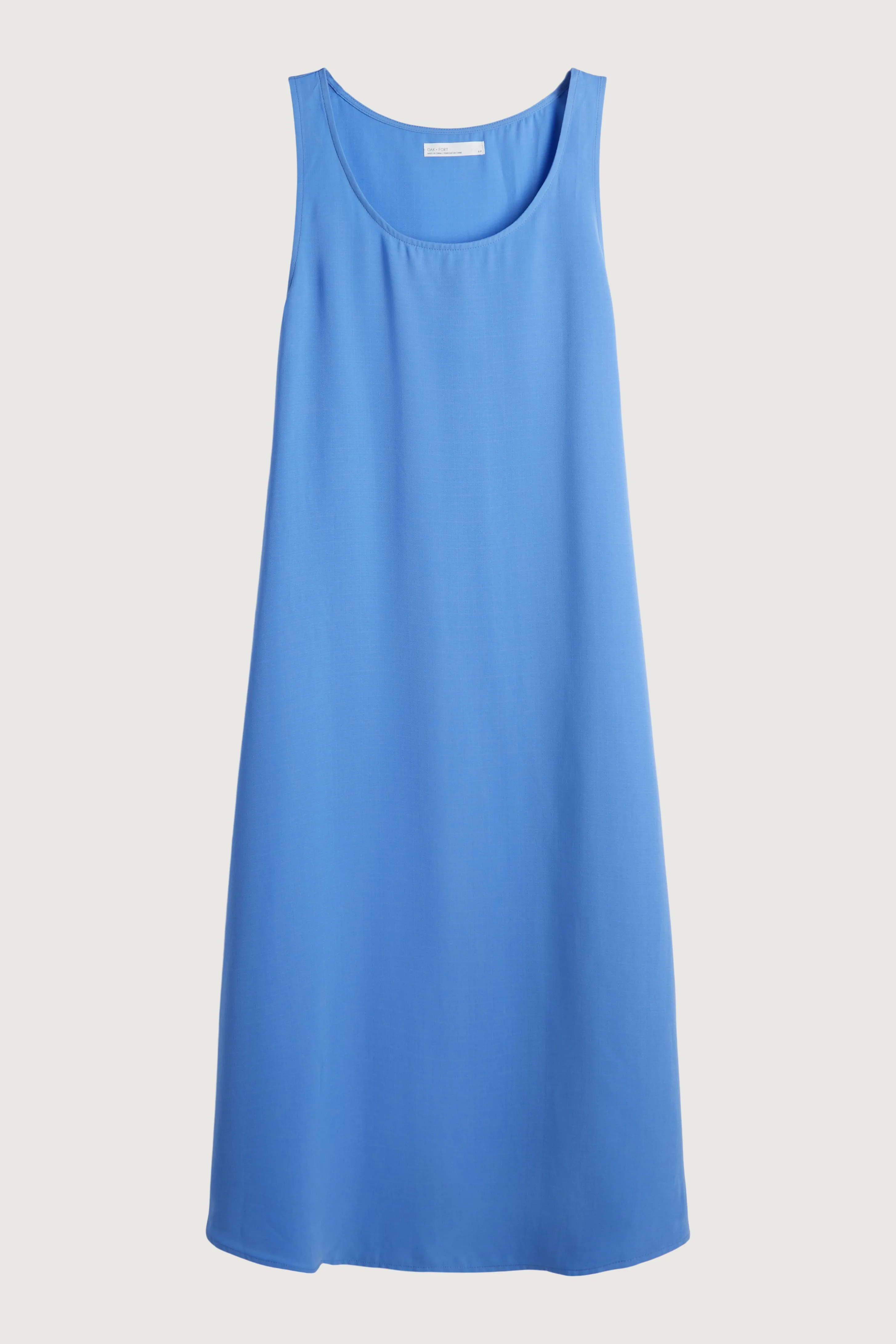 TANK MIDI DRESS WITH POCKETS