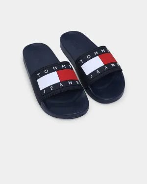 Tommy Jeans Women's Flag Pool Slide Twilight Navy