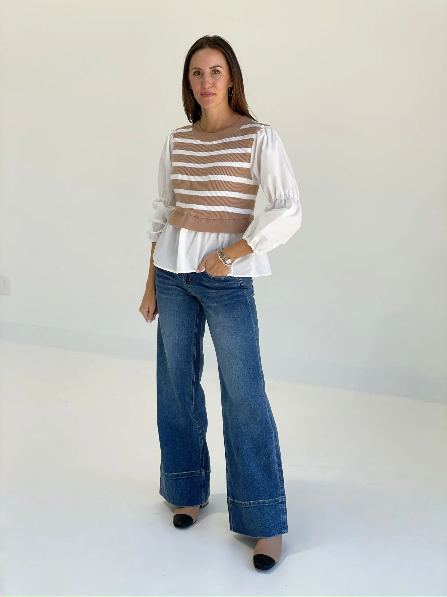 Trudy A-Line Jeans