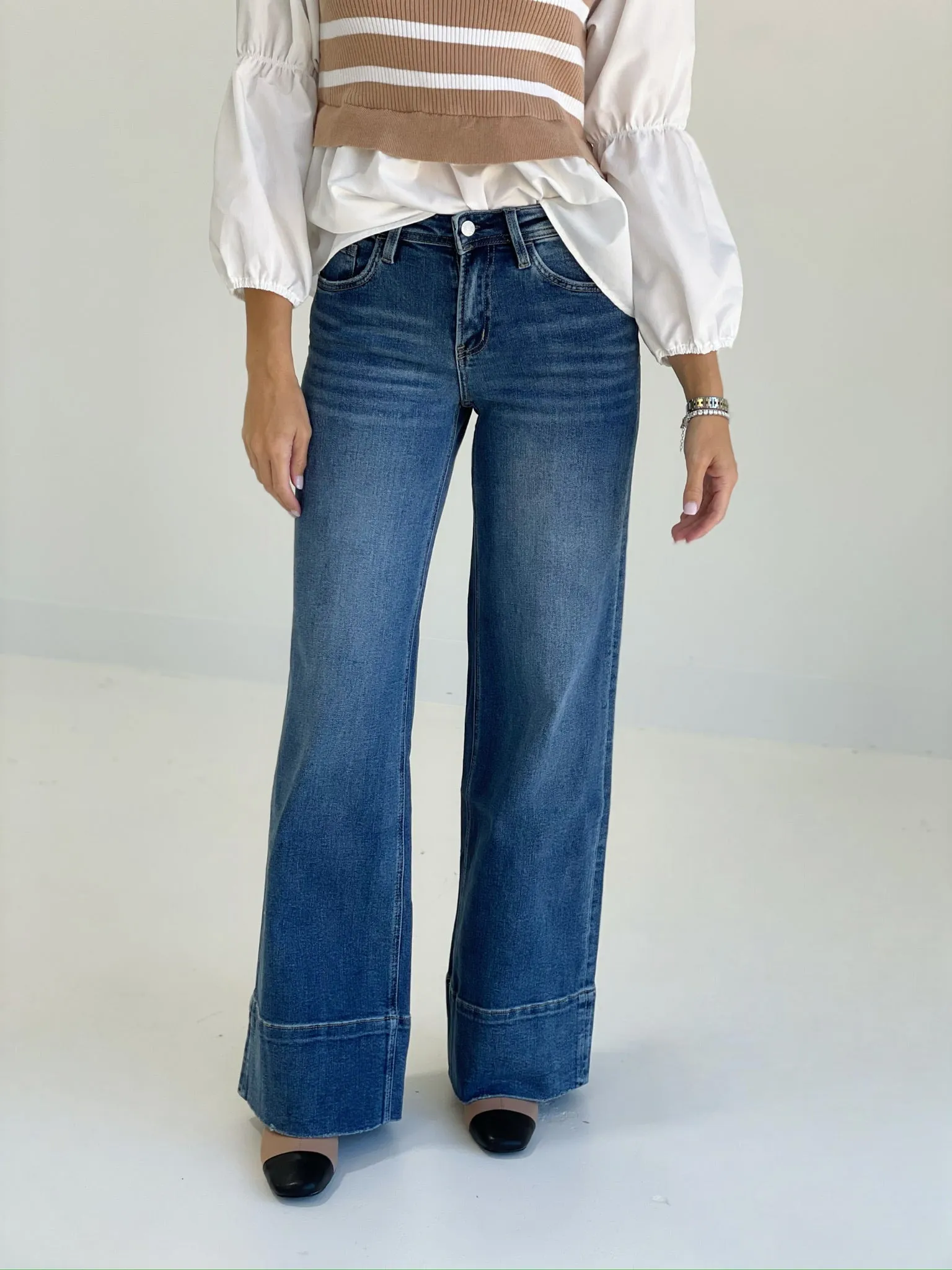 Trudy A-Line Jeans