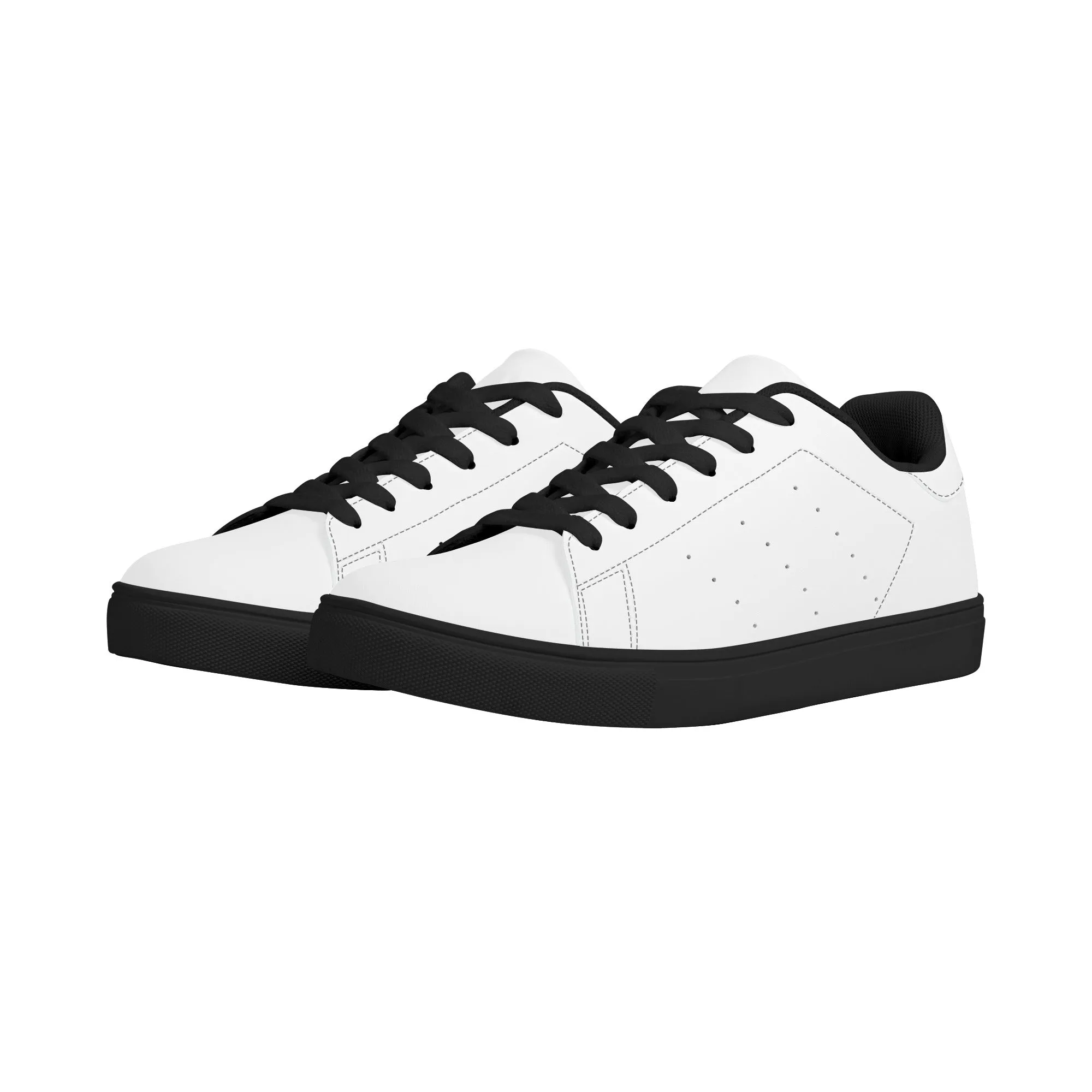 Women's FCS Low Top White Leather Sneakers