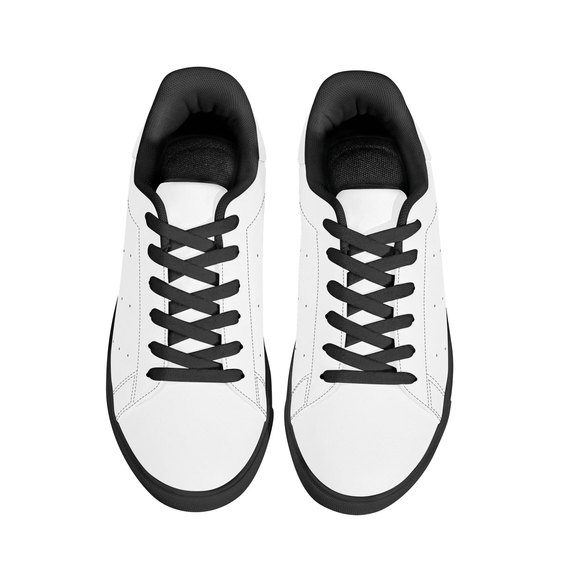 Women's FCS Low Top White Leather Sneakers